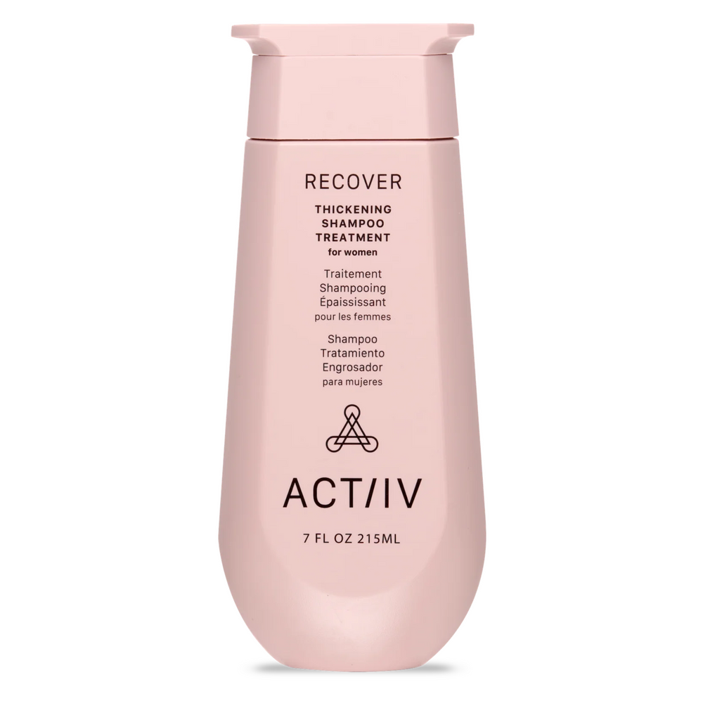 Recover - Traitement shampooing épaississant pour femme-Dégarnissage et perte de cheveux||Hair Loss & Thinning-ACTIIV-215ml-Gisèle produits de beauté