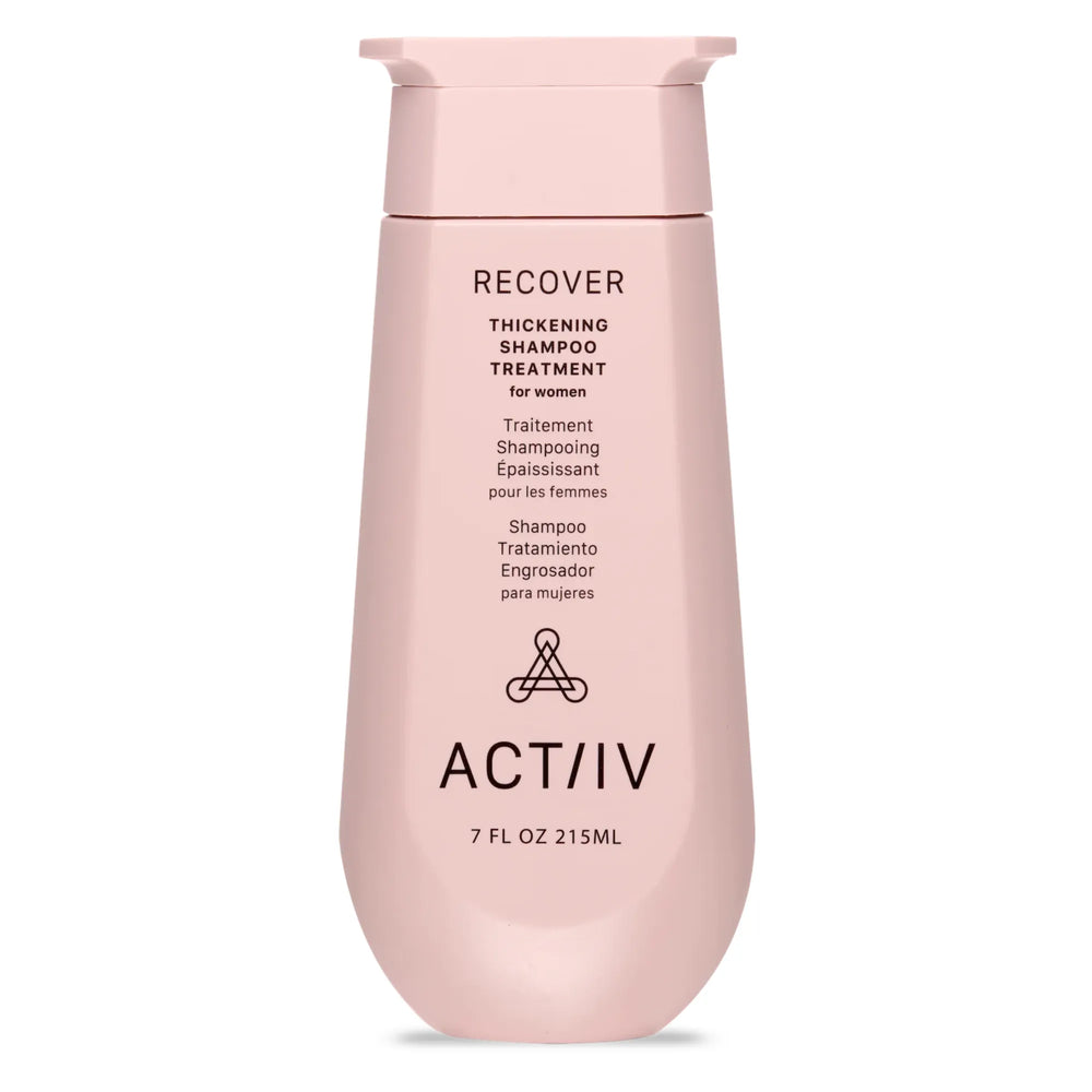 Recover - Traitement shampooing épaississant pour femme-Dégarnissage et perte de cheveux||Hair Loss & Thinning-ACTIIV-215ml-Gisèle produits de beauté