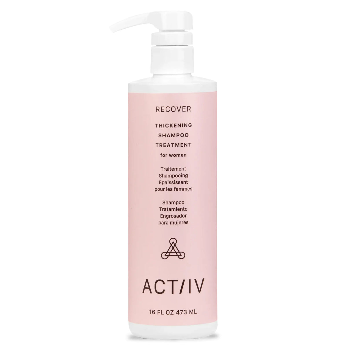 Recover - Traitement shampooing épaississant pour femme-Dégarnissage et perte de cheveux||Hair Loss & Thinning-ACTIIV-473ml-Gisèle produits de beauté