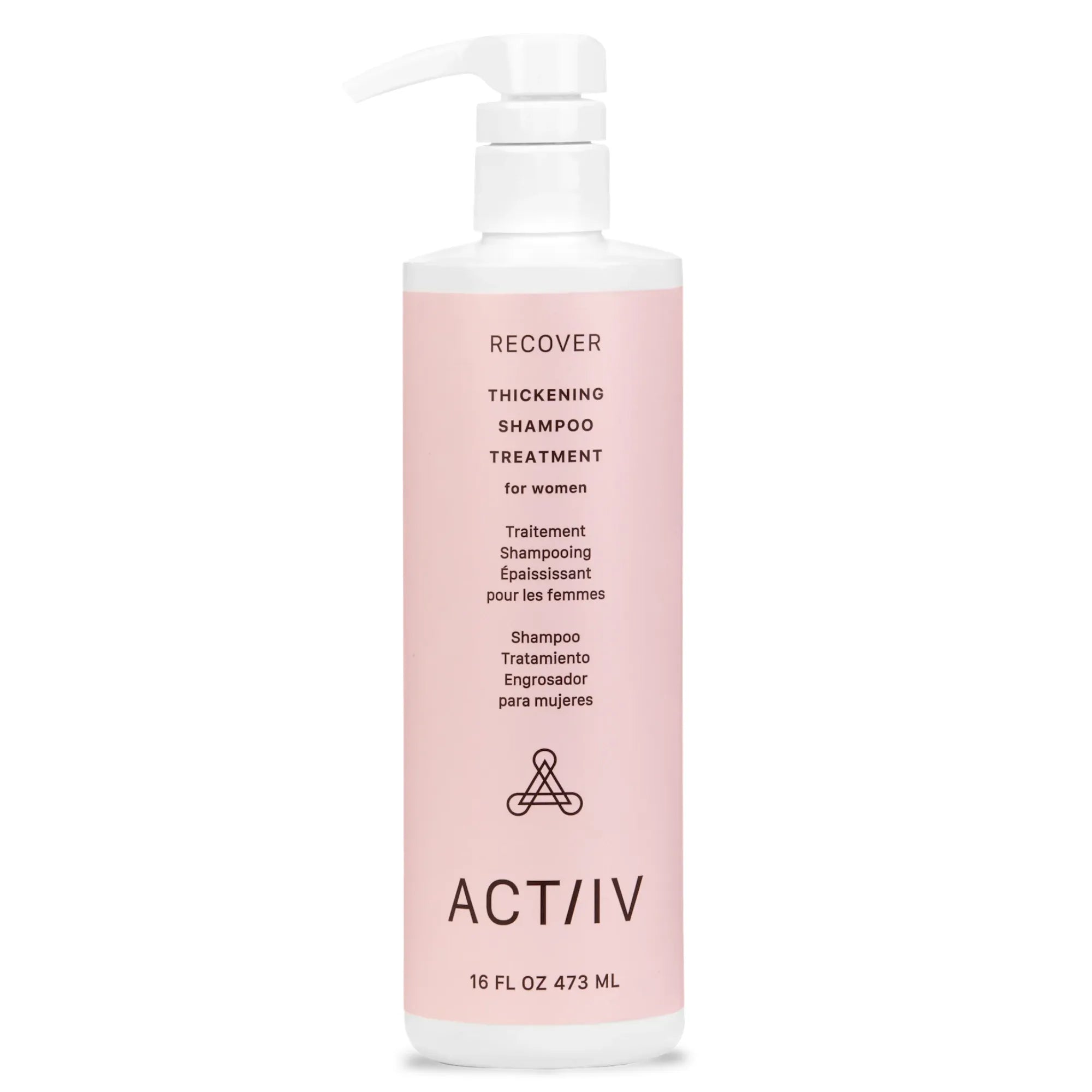 Recover - Traitement shampooing épaississant pour femme-Dégarnissage et perte de cheveux||Hair Loss & Thinning-ACTIIV-473ml-Gisèle produits de beauté