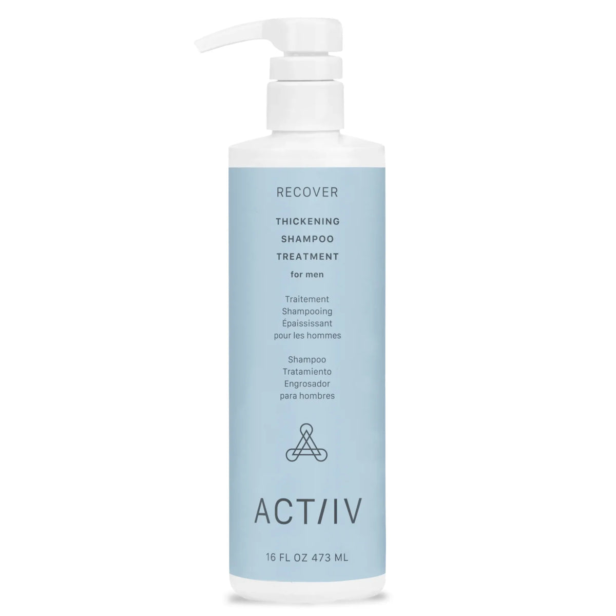 Recover - Traitement shampooing homme-Dégarnissage et perte de cheveux||Hair Loss & Thinning-ACTIIV-Gisèle produits de beauté