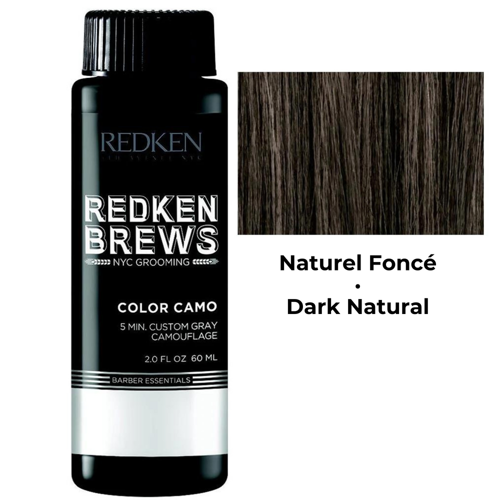 REDKEN - BREWS_Redken Brews - Color Camo_60ml-Naturel Foncé_Gisèle produits de beauté