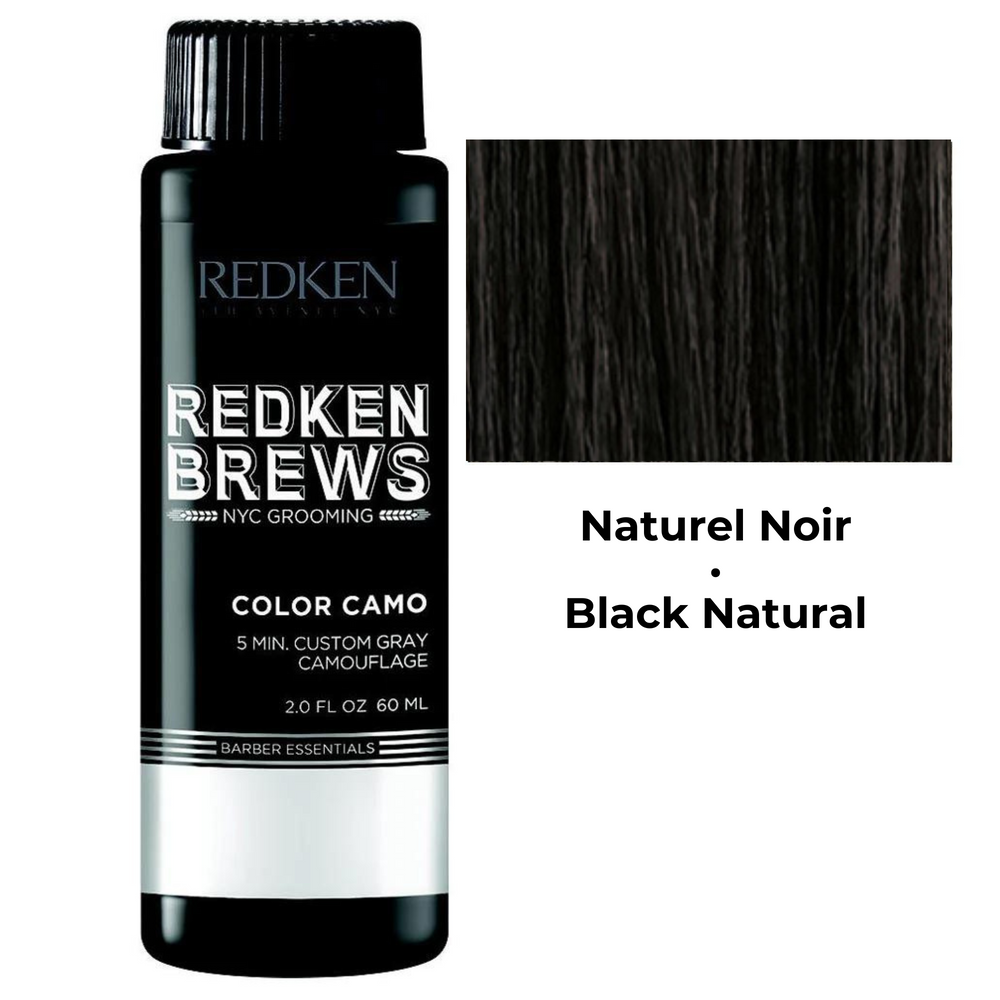 REDKEN - BREWS_Redken Brews - Color Camo_60ml-Naturel Noir_Gisèle produits de beauté