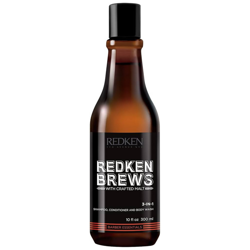 Redken Brews - 3-en-1-Shampoings & Revitalisants||Shampoos & Conditioners-REDKEN - BREWS-300ml-Gisèle produits de beauté