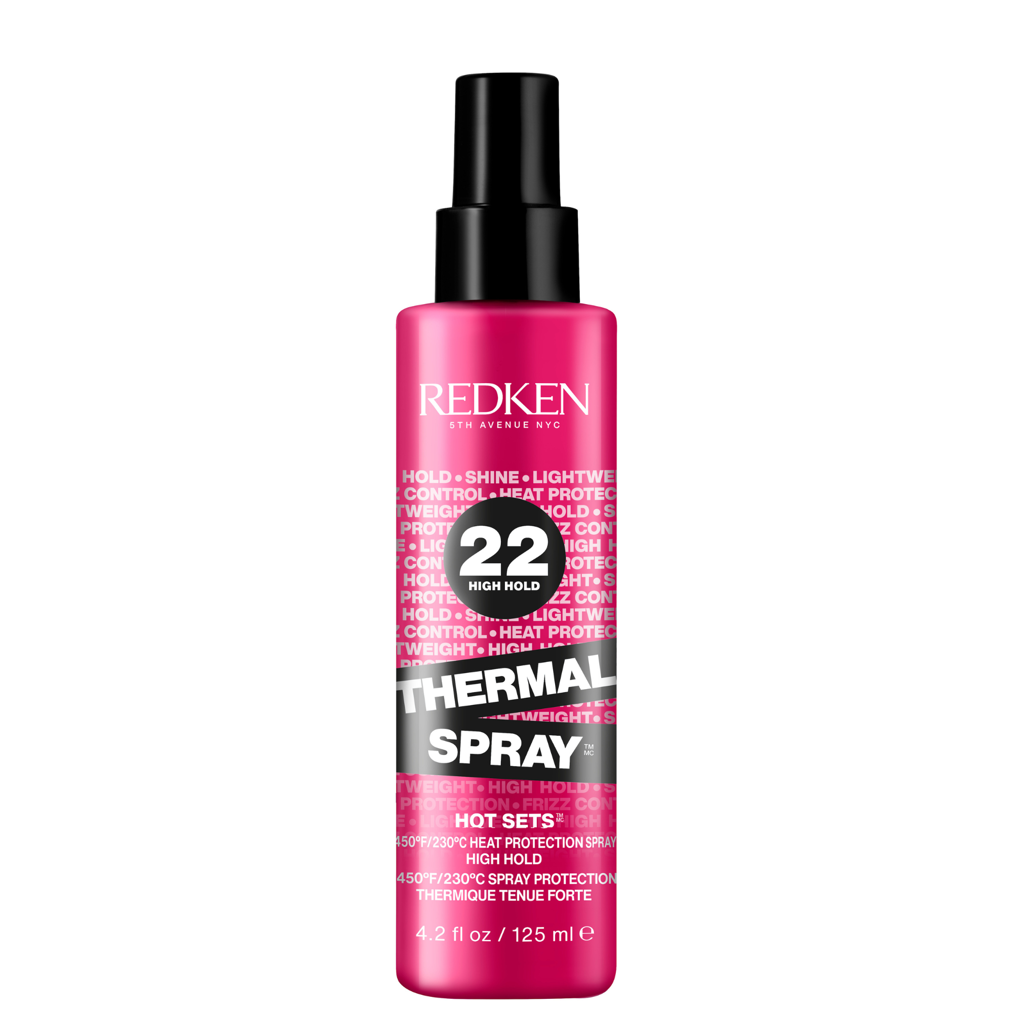 Hot Sets High Hold 22 - Spray thermo-protecteur tenue forte-Sprays||Sprays-REDKEN-125ml-Gisèle produits de beauté