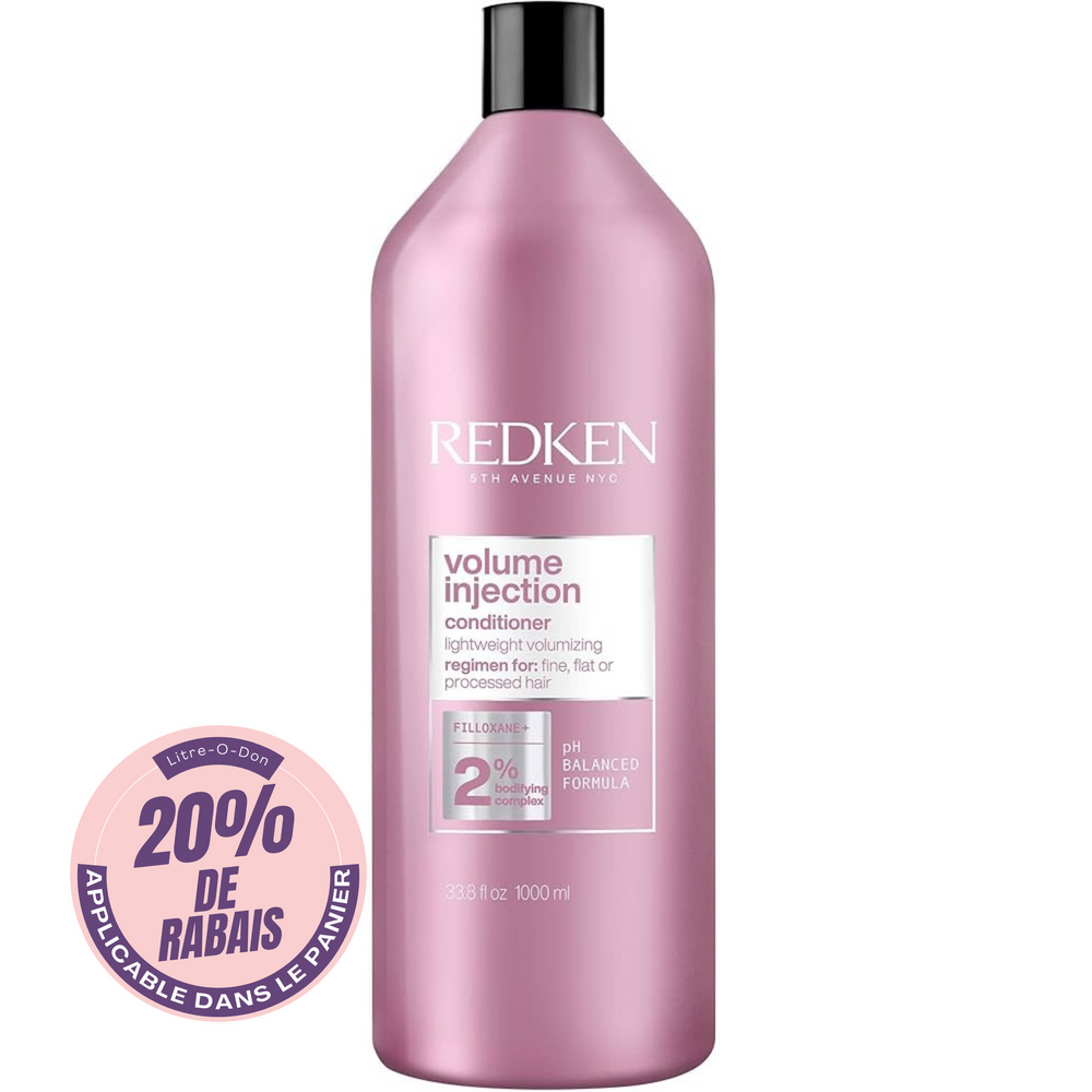 Volume Injection - Revitalisant-Shampoings & Revitalisants||Shampoos & Conditioners-REDKEN-1L-Gisèle produits de beauté