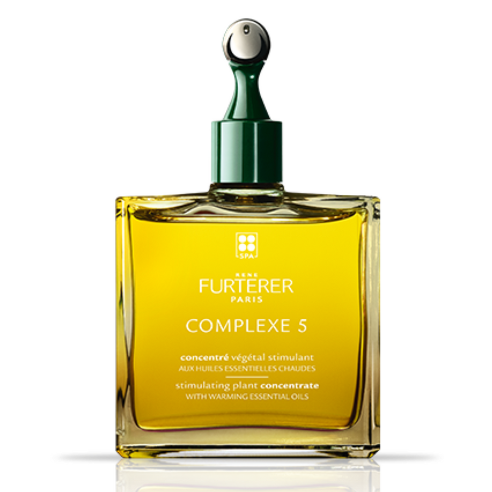 Complexe 5 Head Spa - Concentré végétal stimulant aux huiles essentielles chaudes-Huiles, Baumes & Sérums||Oil, balm & Serum-RENE FURTERER-[Format]