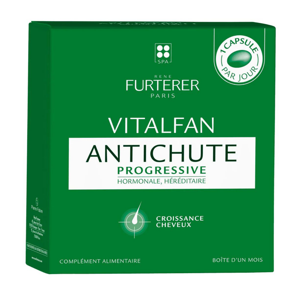 Vitalfan - Complément alimentaire antichute progressive-Dégarnissage et perte de cheveux||Hair Loss & Thinning-RENE FURTERER-[Format]