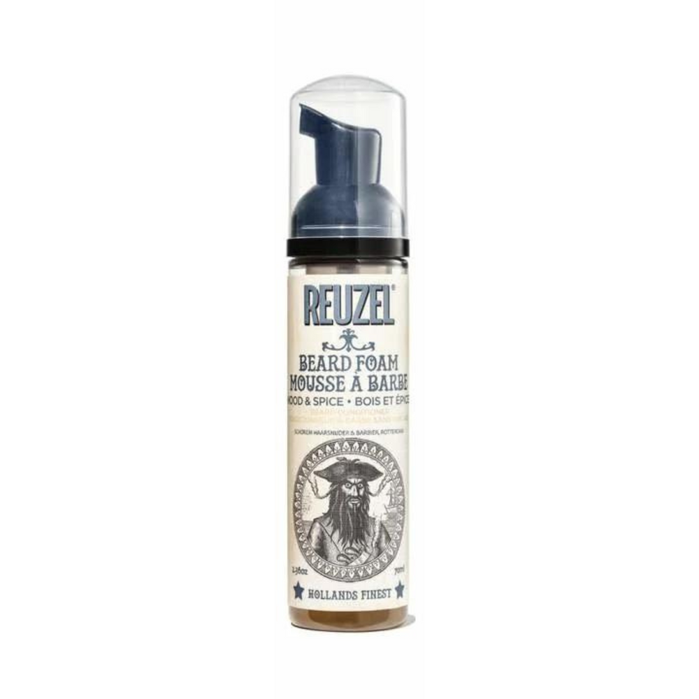 REUZEL_Mousse à barbe bois & épices_70ml-_Gisèle produits de beauté