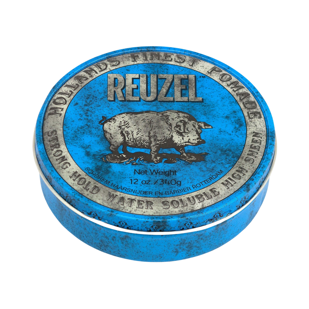 REUZEL_Pommade bleu à l'eau - Tenue forte_340g-_Gisèle produits de beauté