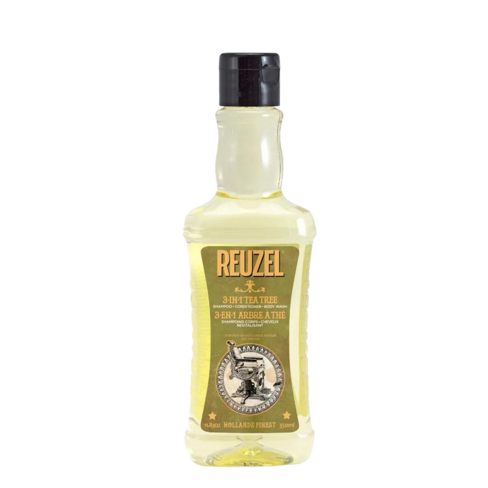 REUZEL_Shampooing arbre à thé 3-en-1_350ml-_Gisèle produits de beauté