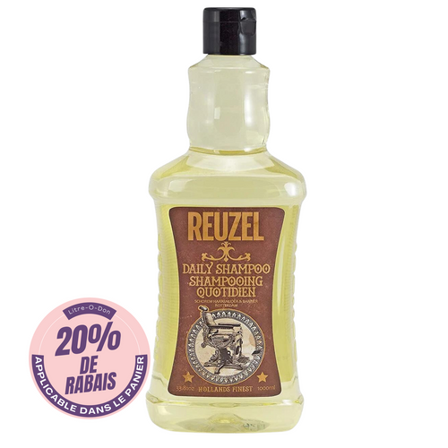 REUZEL_Shampooing quotidien_1L-_Gisèle produits de beauté