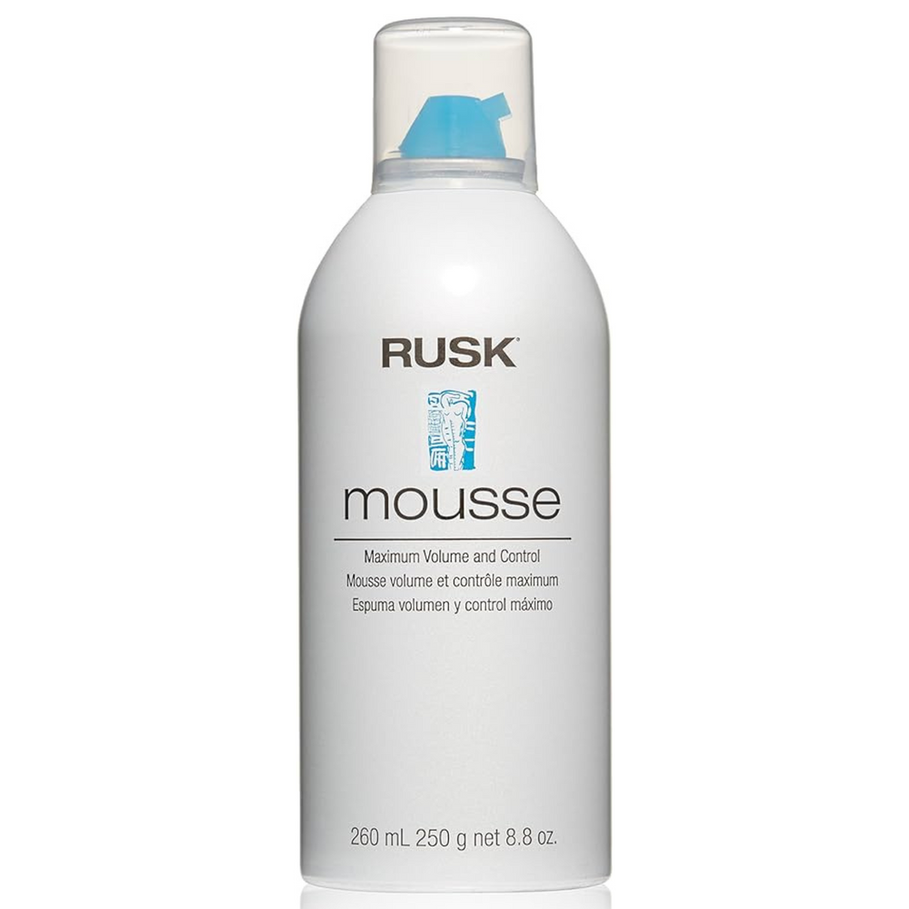 RUSK_Mousse - Maximum volume et contrôle maximum_260ml-_Gisèle produits de beauté