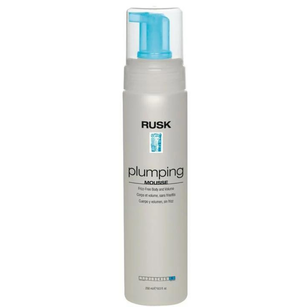 RUSK_Plumping Mousse - Corps et volume sans frisottis_250ml-_Gisèle produits de beauté