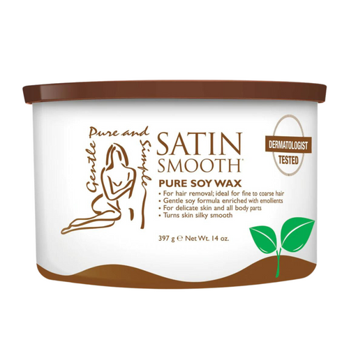 SATIN SMOOTH_Cire au soja pur_397g-_Gisèle produits de beauté