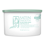 SATIN SMOOTH_Cire d'aloe vera avec vitamine e_397g-_Gisèle produits de beauté