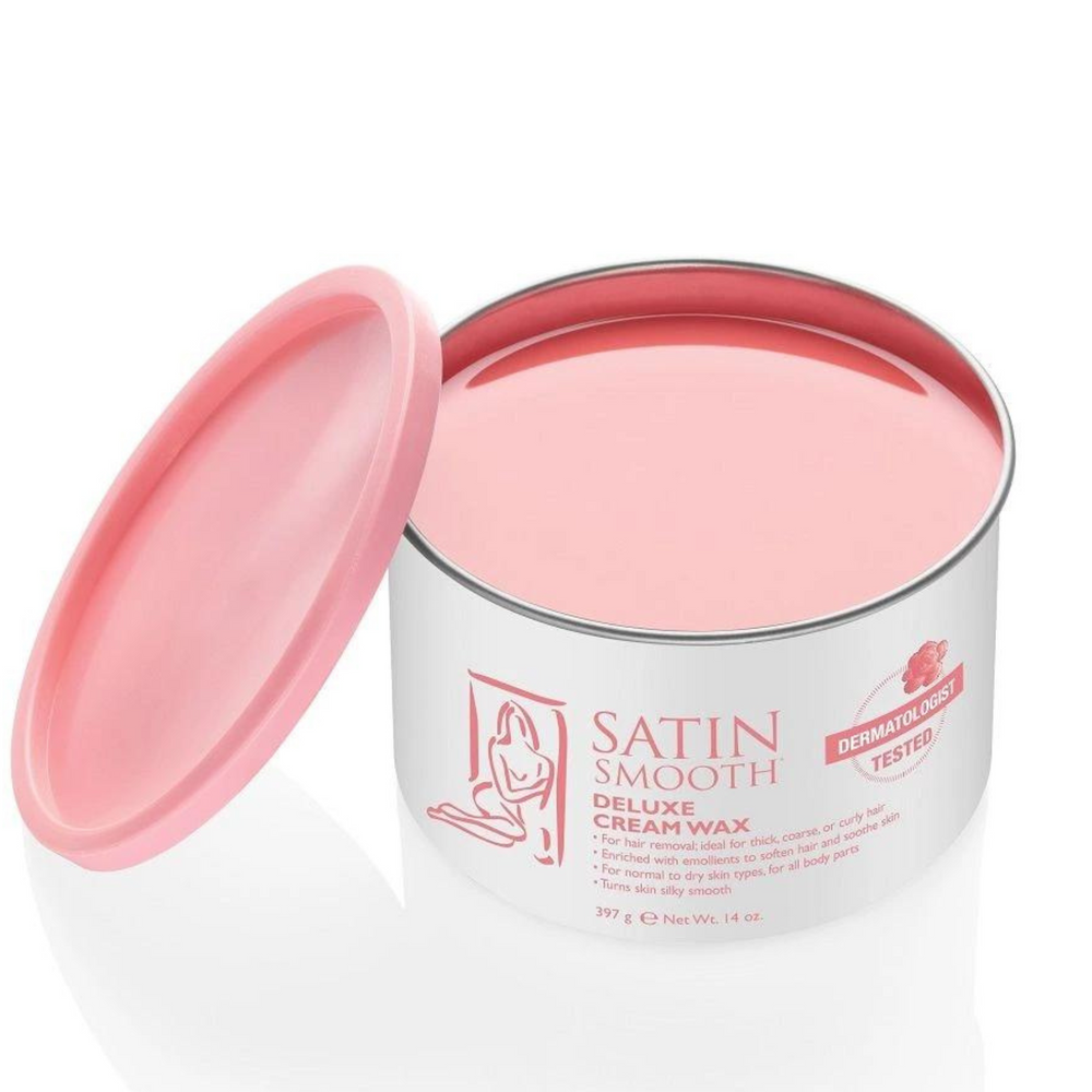 SATIN SMOOTH_Cire de luxe en crème_397g-_Gisèle produits de beauté