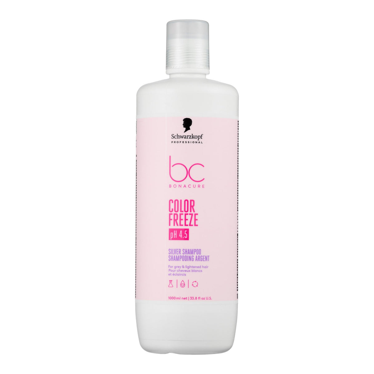 SCHWARZKOPF PROFESSIONNEL_BC Bonacure Color Freeze - Shampooing argent_1L-_Gisèle produits de beauté