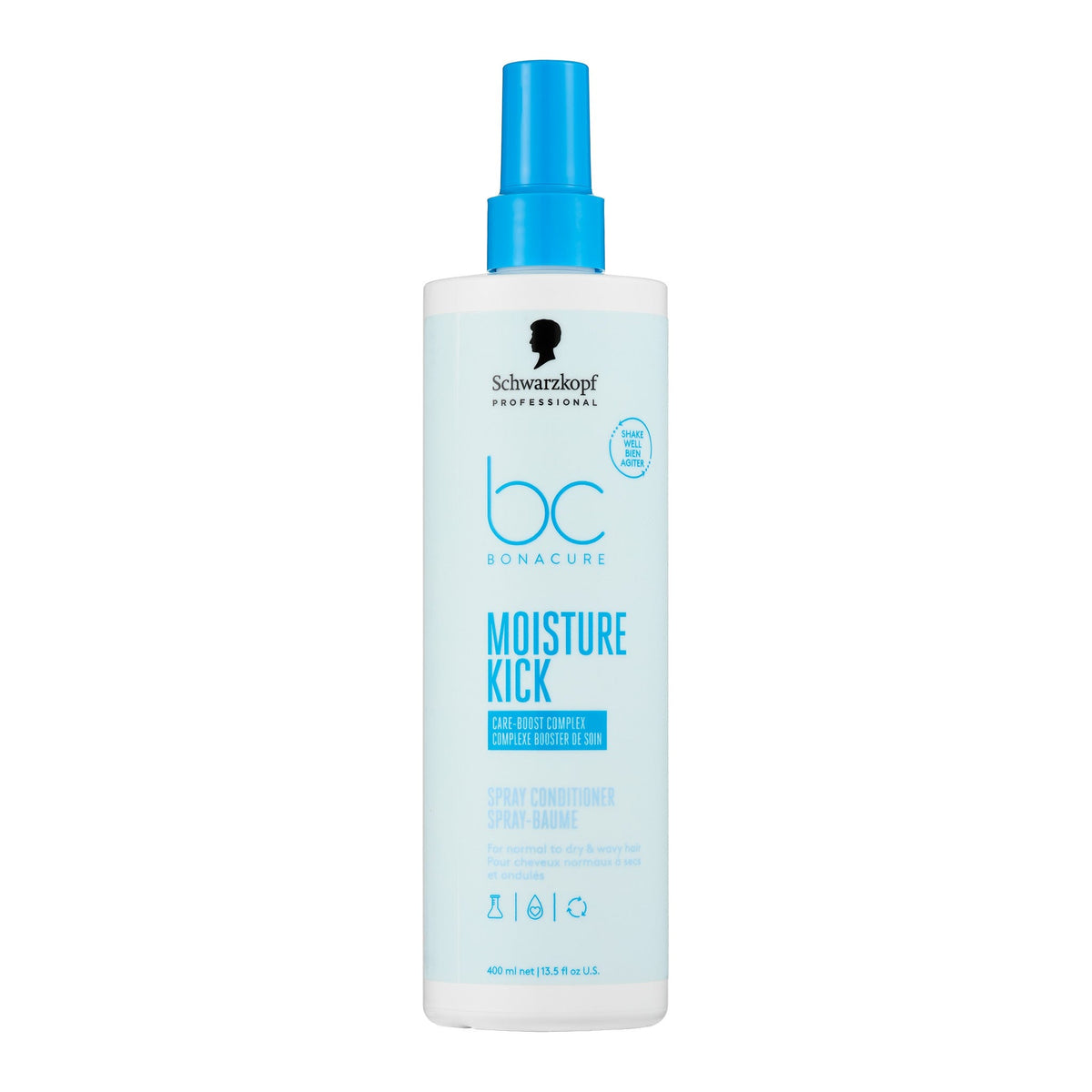 SCHWARZKOPF PROFESSIONNEL_BC Bonacure Moisture Kick - Spray-baume revitalisant_200ml-_Gisèle produits de beauté