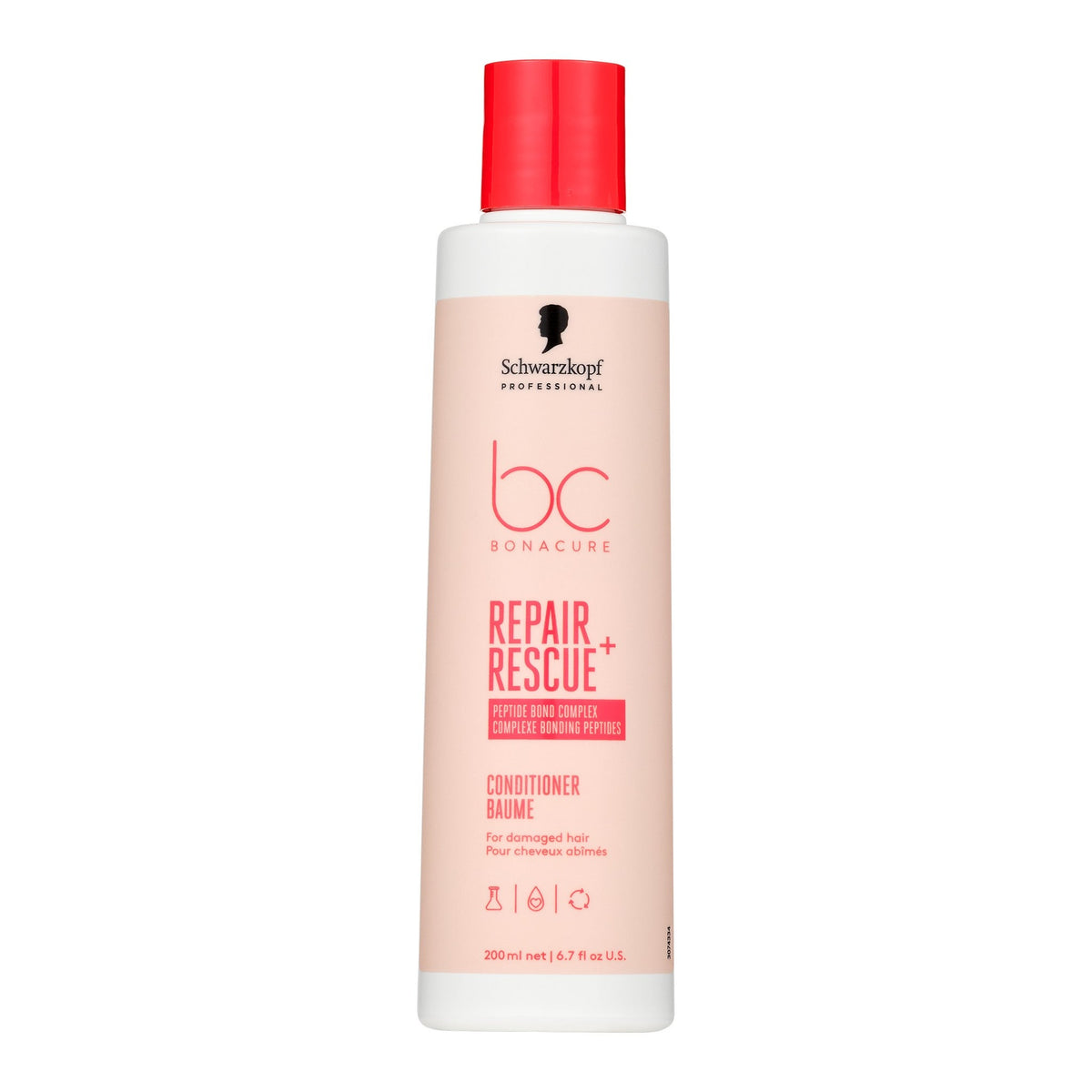 SCHWARZKOPF PROFESSIONNEL_BC Bonacure Repair Rescue - Revitalisant_200ml-_Gisèle Beauté