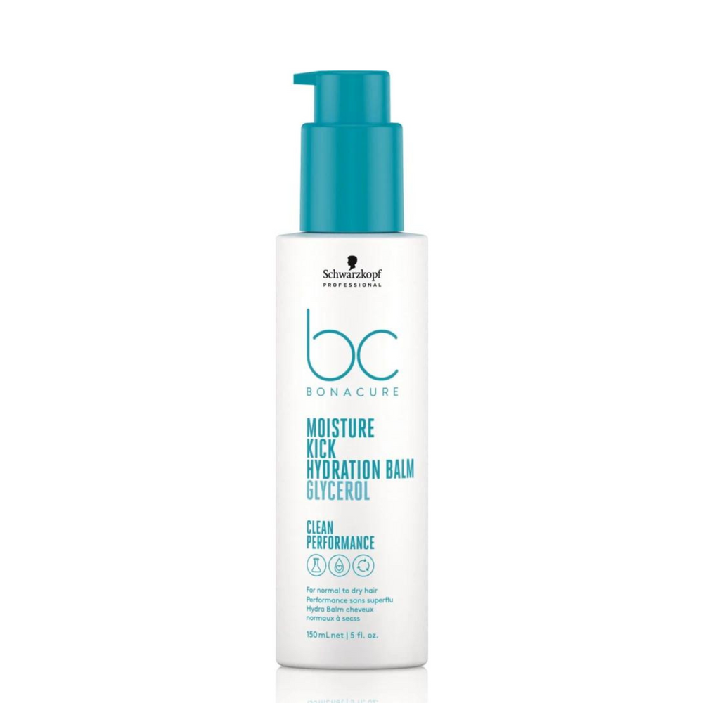 SCHWARZKOPF PROFESSIONNEL_BC Bonacure Moisture Kick - Baume d'hydratation_150ml-_Gisèle produits de beauté