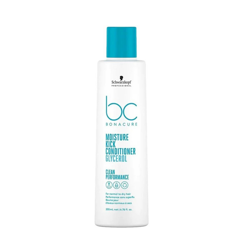 SCHWARZKOPF PROFESSIONNEL_BC Bonacure Moisture Kick - Revitalisant_200ml-_Gisèle produits de beauté