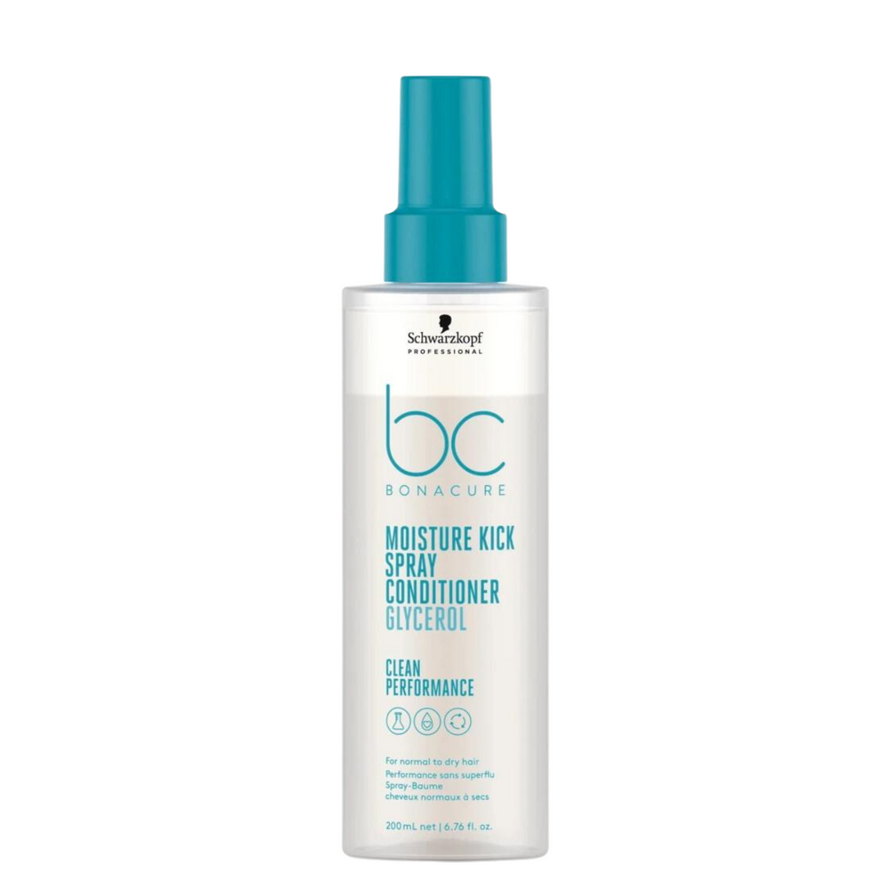 SCHWARZKOPF PROFESSIONNEL_BC Bonacure Moisture Kick - Spray-baume revitalisant_200ml-_Gisèle produits de beauté