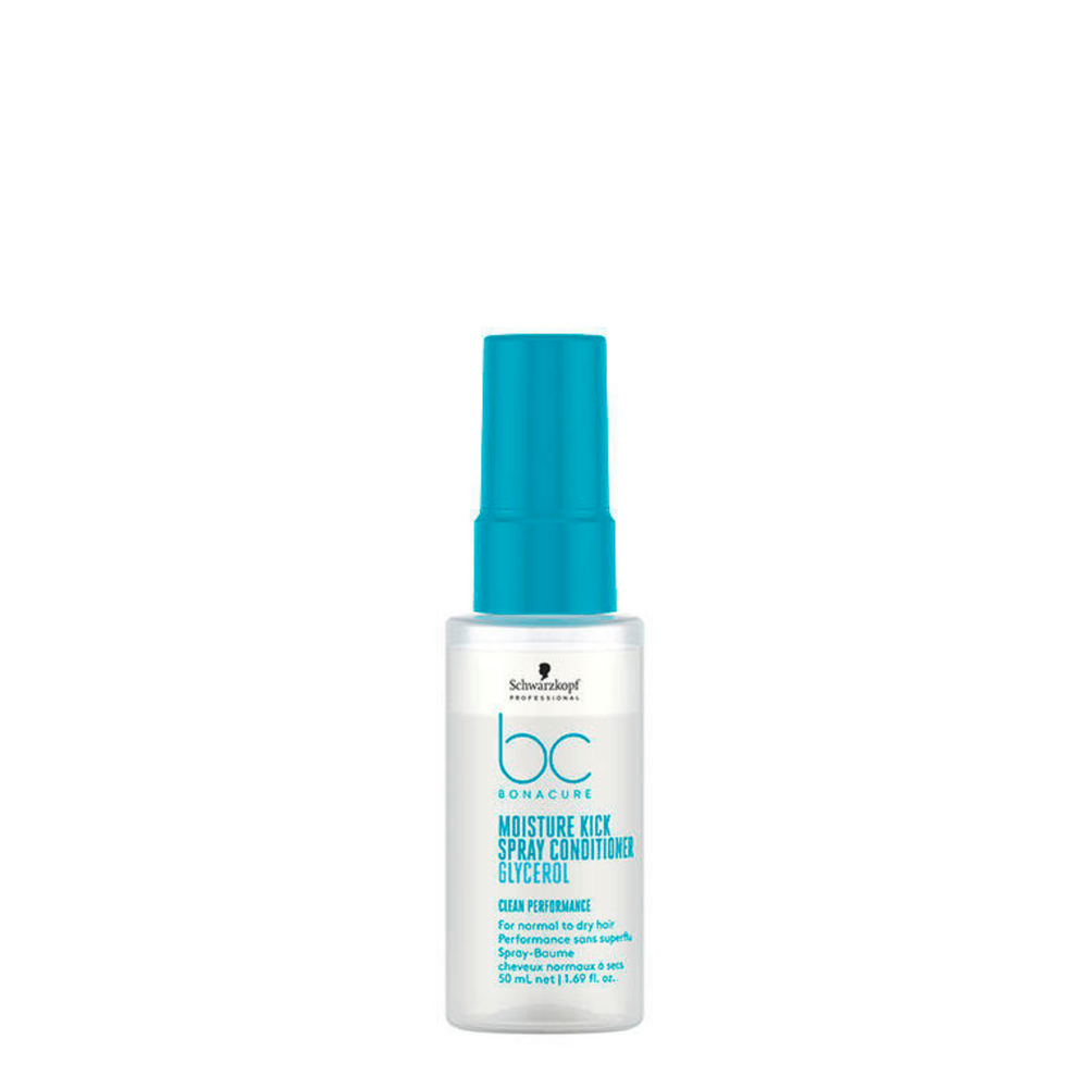 SCHWARZKOPF PROFESSIONNEL_BC Bonacure Moisture Kick - Spray-baume revitalisant_50ml-_Gisèle produits de beauté