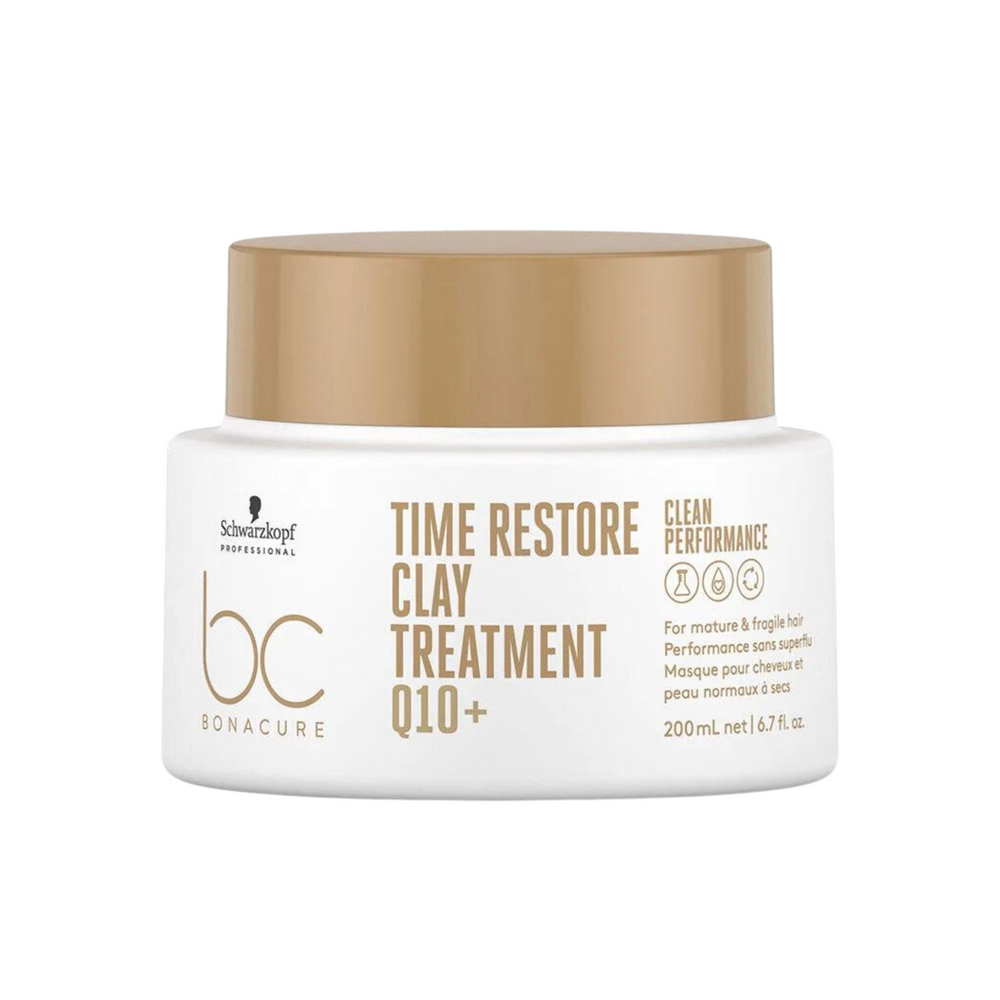 SCHWARZKOPF PROFESSIONNEL_BC Bonacure Time Restore - Masque argile_200ml-_Gisèle produits de beauté