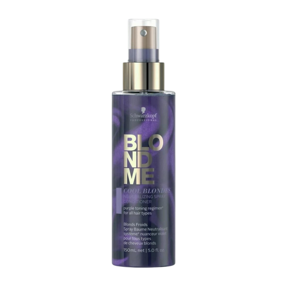 SCHWARZKOPF PROFESSIONNEL_Blonde Me Cool Blondes - Spray baume neutralisant_150ml-_Gisèle produits de beauté