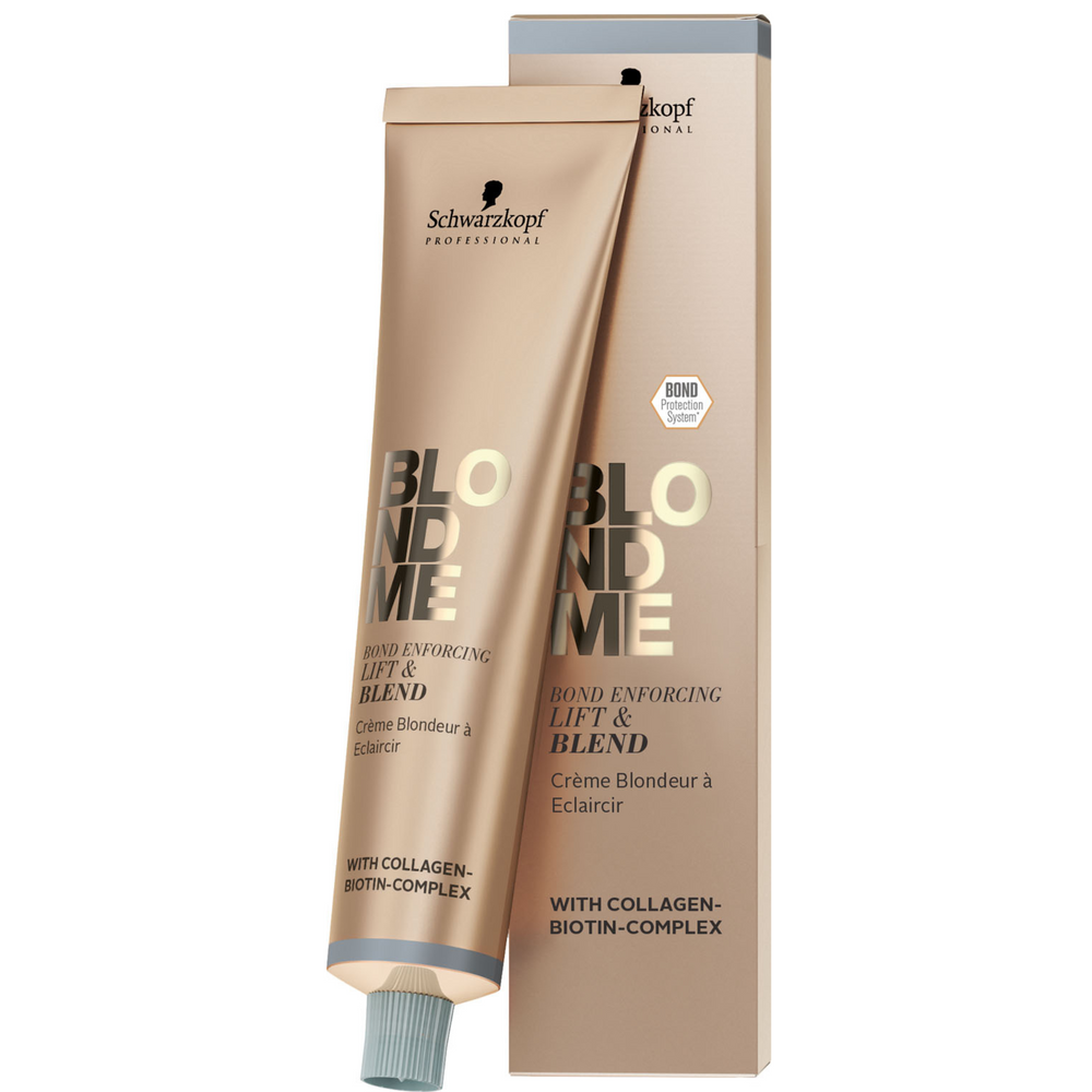 SCHWARZKOPF PROFESSIONNEL_Blond Me Lift & Blend - Crème blondeur à éclaircir_-_Gisèle produits de beauté