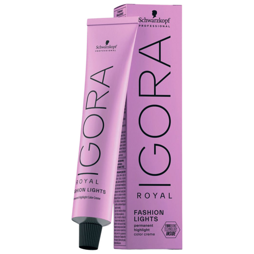 SCHWARZKOPF PROFESSIONNEL_Igora Royal Fashion Lights - Crème de coloration permanente mèches_-_Gisèle produits de beauté