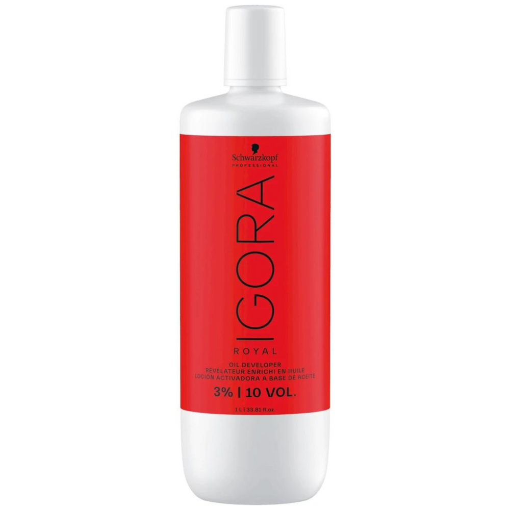 SCHWARZKOPF PROFESSIONNEL_Igora Royal - Révélateur enrichi en huile_1L-3%-10 Volume_Gisèle produits de beauté