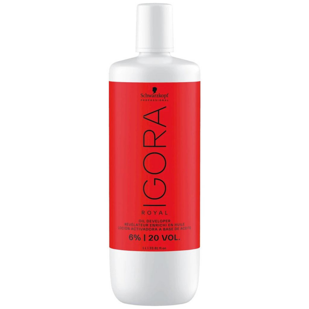 SCHWARZKOPF PROFESSIONNEL_Igora Royal - Révélateur enrichi en huile_1L-6%-20 Volume_Gisèle produits de beauté