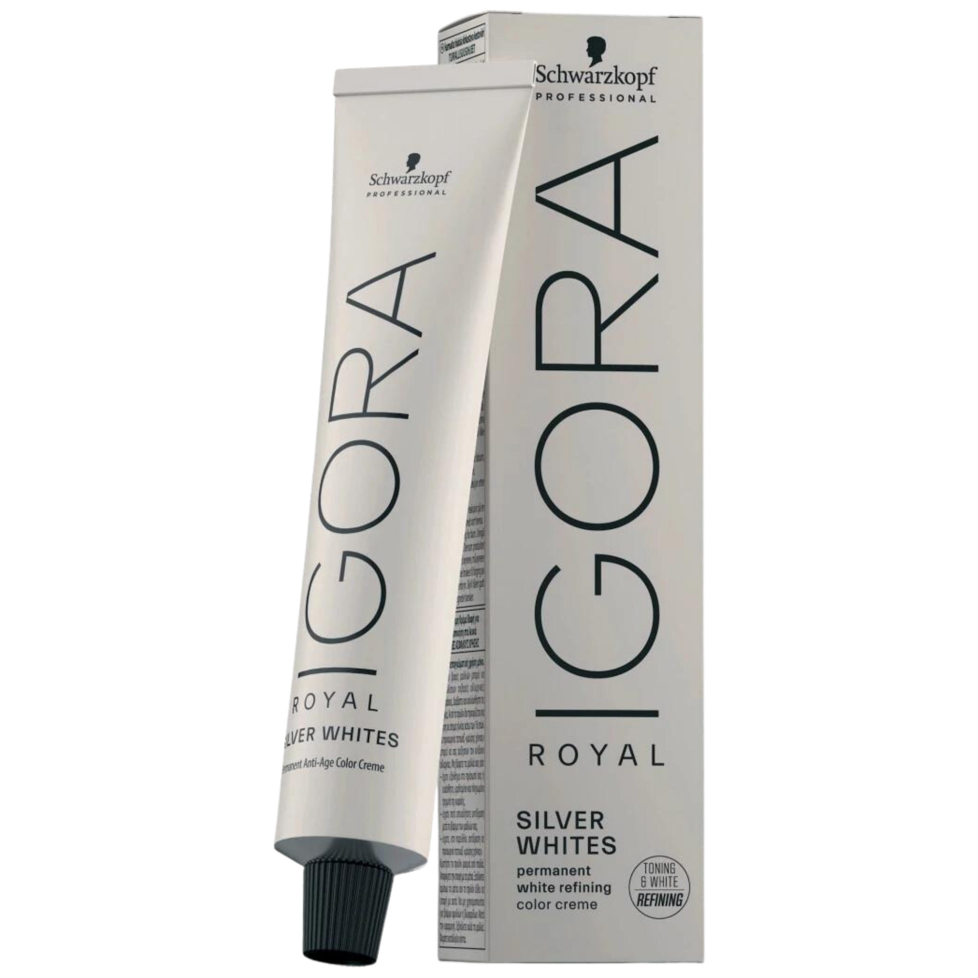 SCHWARZKOPF PROFESSIONNEL_Absolutes Silver Whites - Nuanceur sublimateur cheveux blancs et gris_-_Gisèle produits de beauté
