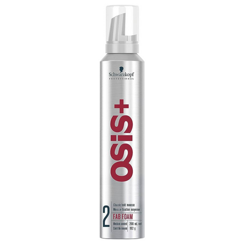 SCHWARZKOPF PROFESSIONNEL_Osis+ Fab Foam - Mousse fixation moyenne_200ml-_Gisèle produits de beauté