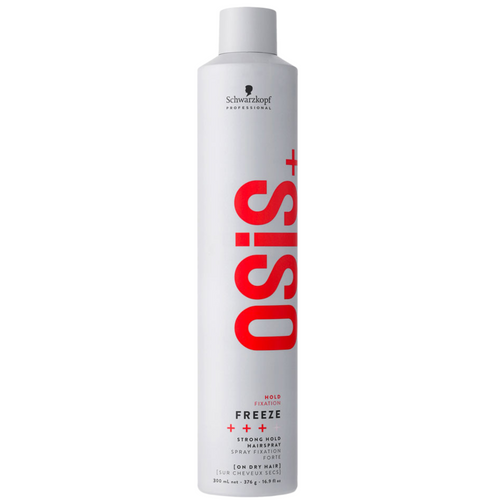 SCHWARZKOPF PROFESSIONNEL_Osis+ Freeze - Spray fixation forte_300ml-_Gisèle produits de beauté