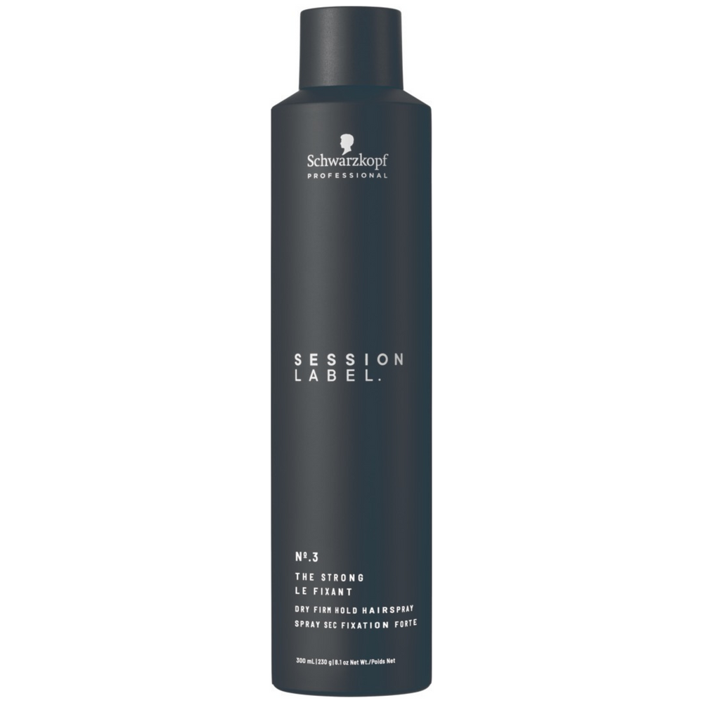 SCHWARZKOPF PROFESSIONNEL_Session Label Le Fixant - Spray sec fixation forte_300ml-_Gisèle produits de beauté