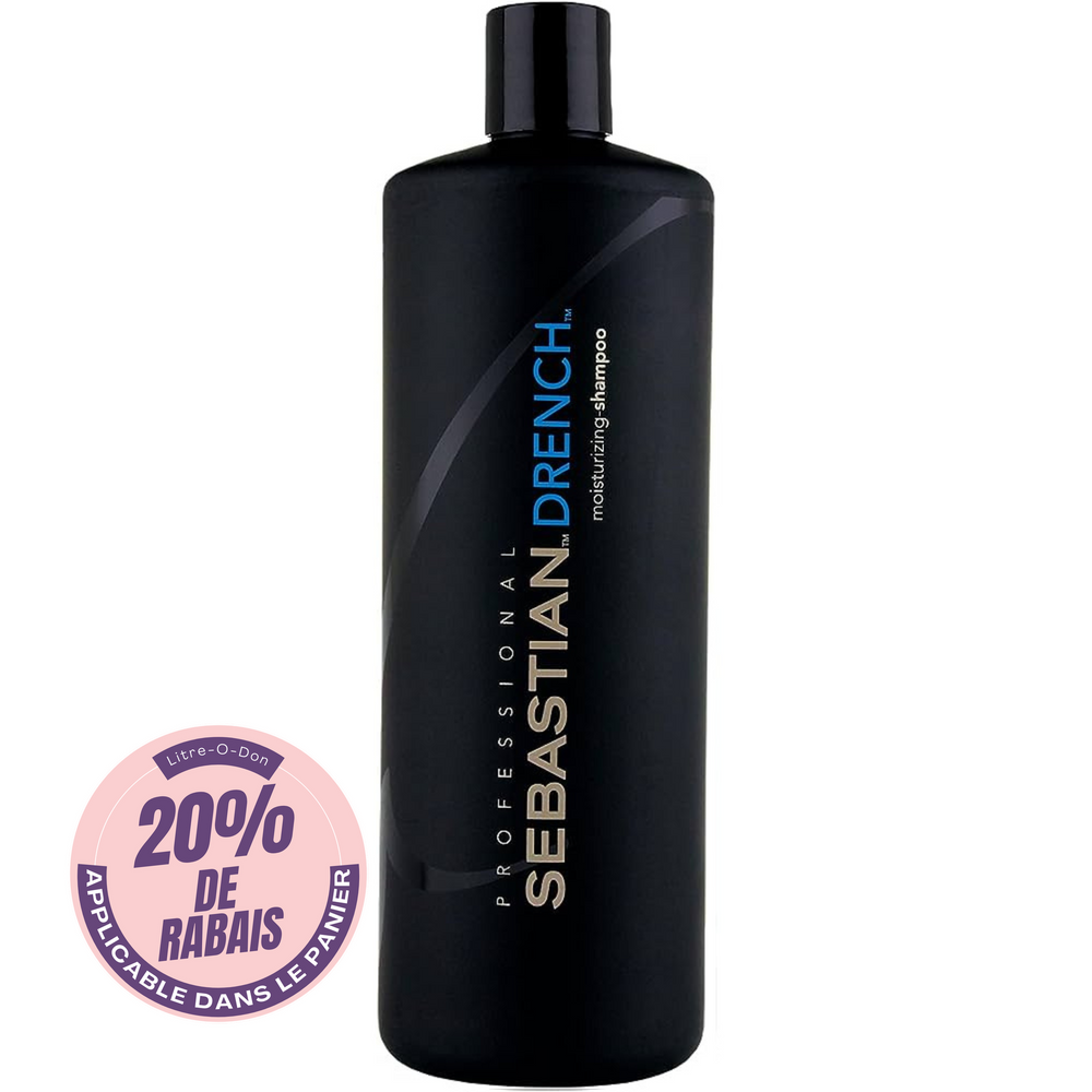 SEBASTIAN_Drench - Shampooing hydratant_1L-_Gisèle produits de beauté