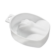 SILKLINE_Bol à manucure très profond_7 x 5 x 2 po-Blanc_Gisèle produits de beauté