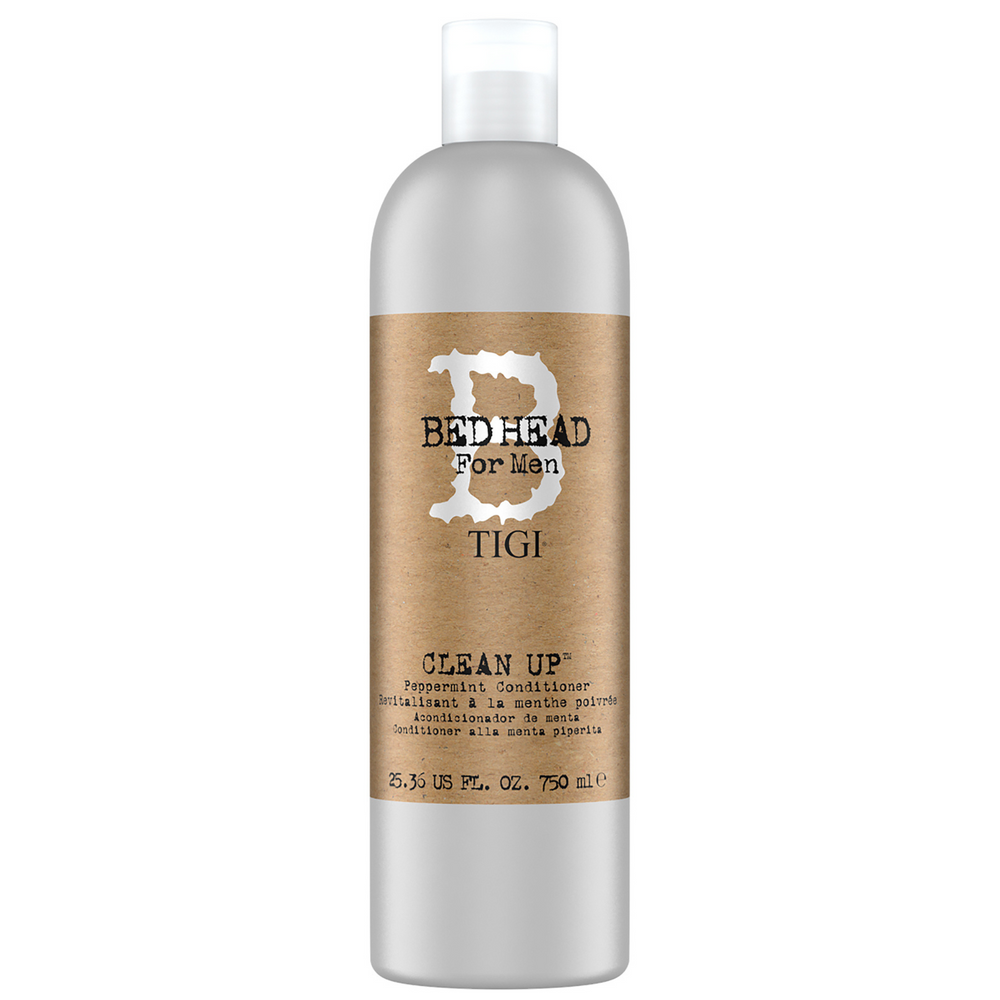 TIGI - BED HEAD_For Men - Clean Up Revitalisant à la menthe poivrée_750ml-_Gisèle produits de beauté