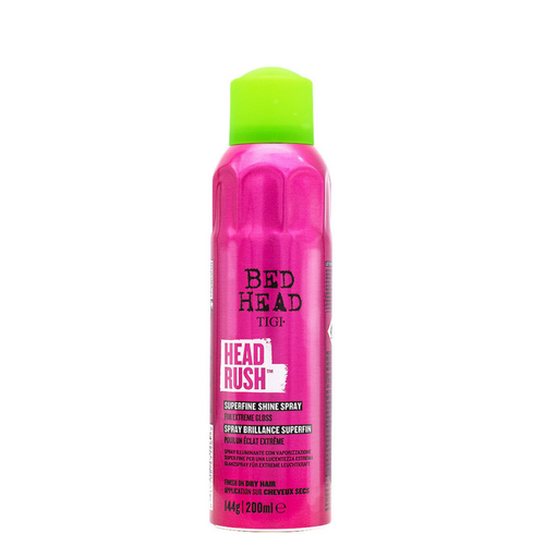TIGI - BED HEAD_Headrush - Spray brillance superfin_200ml-_Gisèle produits de beauté