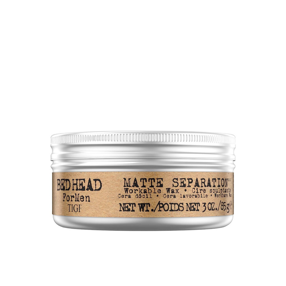 TIGI - BED HEAD_Matte Separation - Cire sculptante_85g-_Gisèle produits de beauté