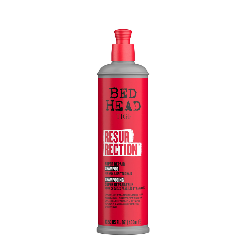 TIGI - BED HEAD_Resurrection - Shampooing super réparateur_400ml-_Gisèle produits de beauté