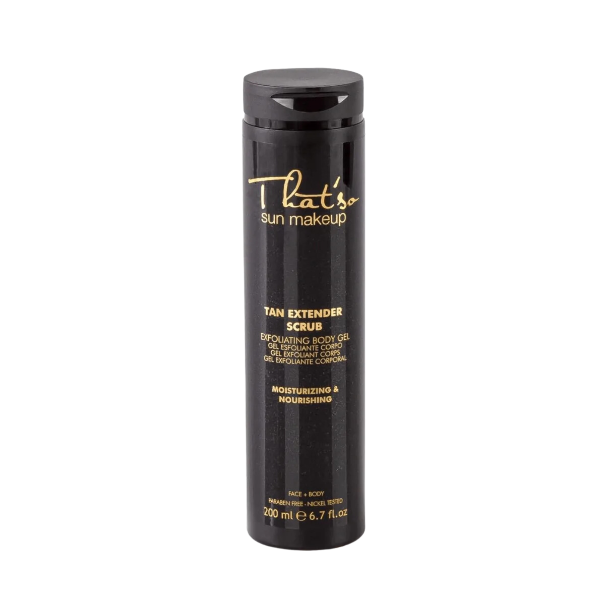 THAT'SO_Exfoliateur prolongateur de bronzage_200ml-_Gisèle produits de beauté