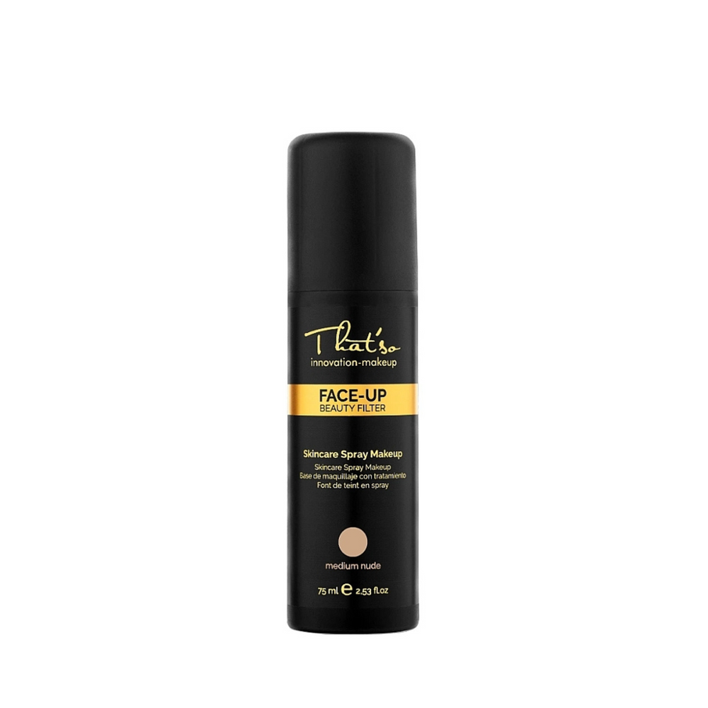 THAT'SO_Face Up - Fond de Teint en Spray_75ml-Medium nude_Gisèle produits de beauté