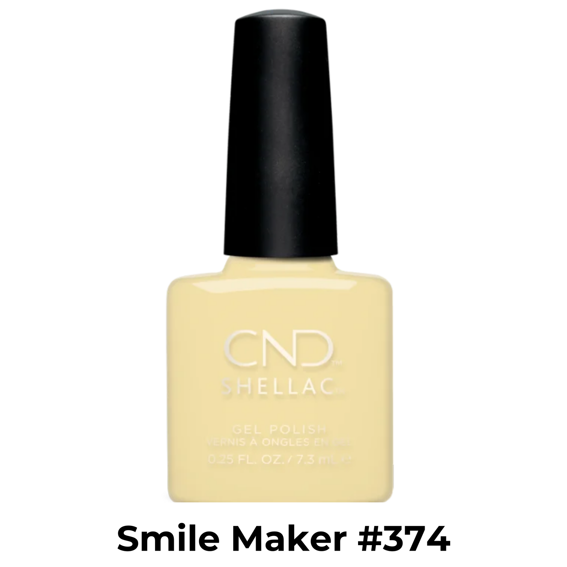Vernis Shellac U.V-Vernis au gel||Gel Nail Polish-CND SHELLAC-7.3ml-#374 / Smile maker-Gisèle produits de beauté