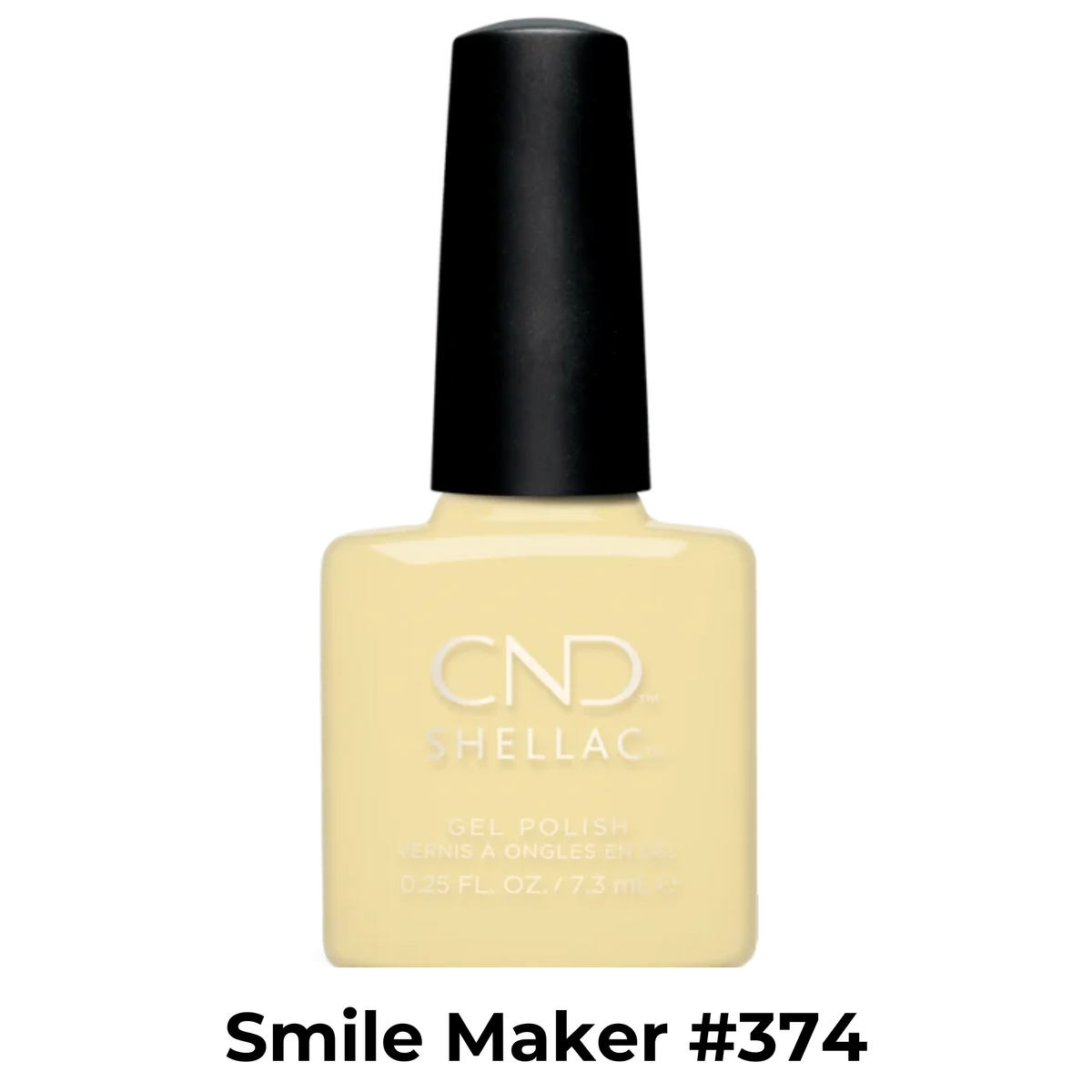Vernis Shellac U.V-Vernis au gel||Gel Nail Polish-CND SHELLAC-7.3ml-#374 / Smile maker-Gisèle produits de beauté