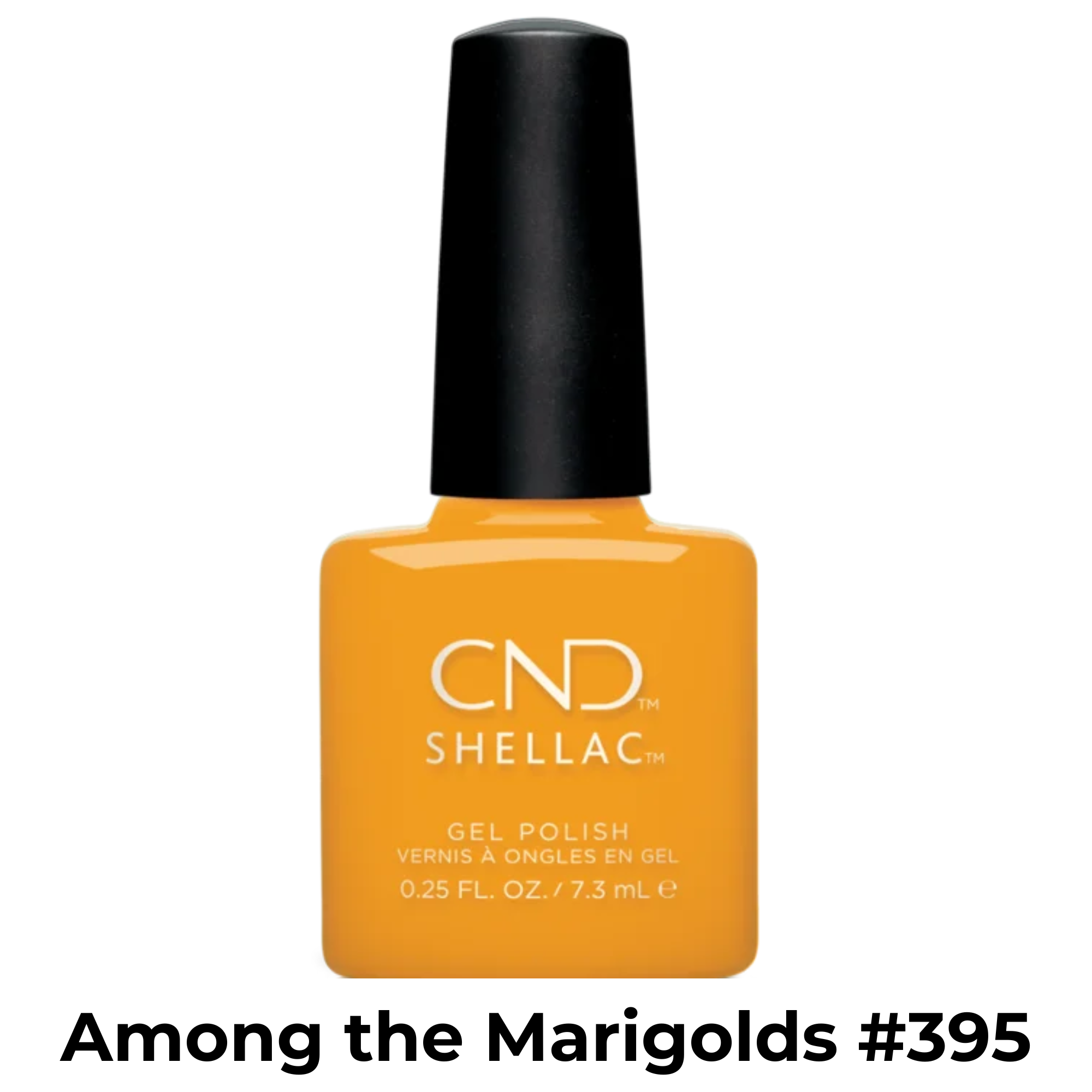 Vernis Shellac U.V-Vernis au gel||Gel Nail Polish-CND SHELLAC-7.3ml-#395 / Among the marigolds-Gisèle produits de beauté