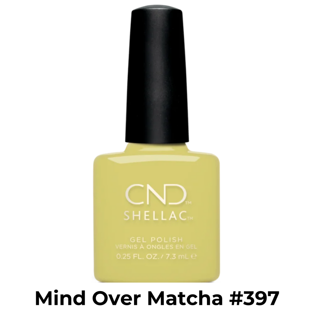 Vernis Shellac U.V-Vernis au gel||Gel Nail Polish-CND SHELLAC-7.3ml-#397 / Mind Over Matcha-Gisèle produits de beauté